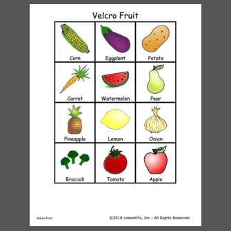 Velcro fruit best sale